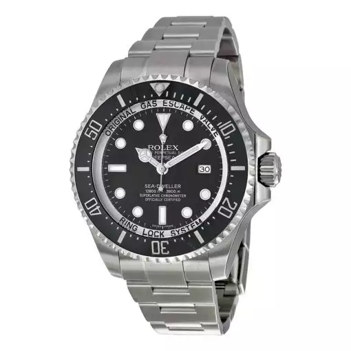 ROLEX  Deepsea Black Dial Stainless Steel Oyster Bracelet Automatic Men’s Watch 116660BKSO Item No. 116660 BKSO ( Replica )