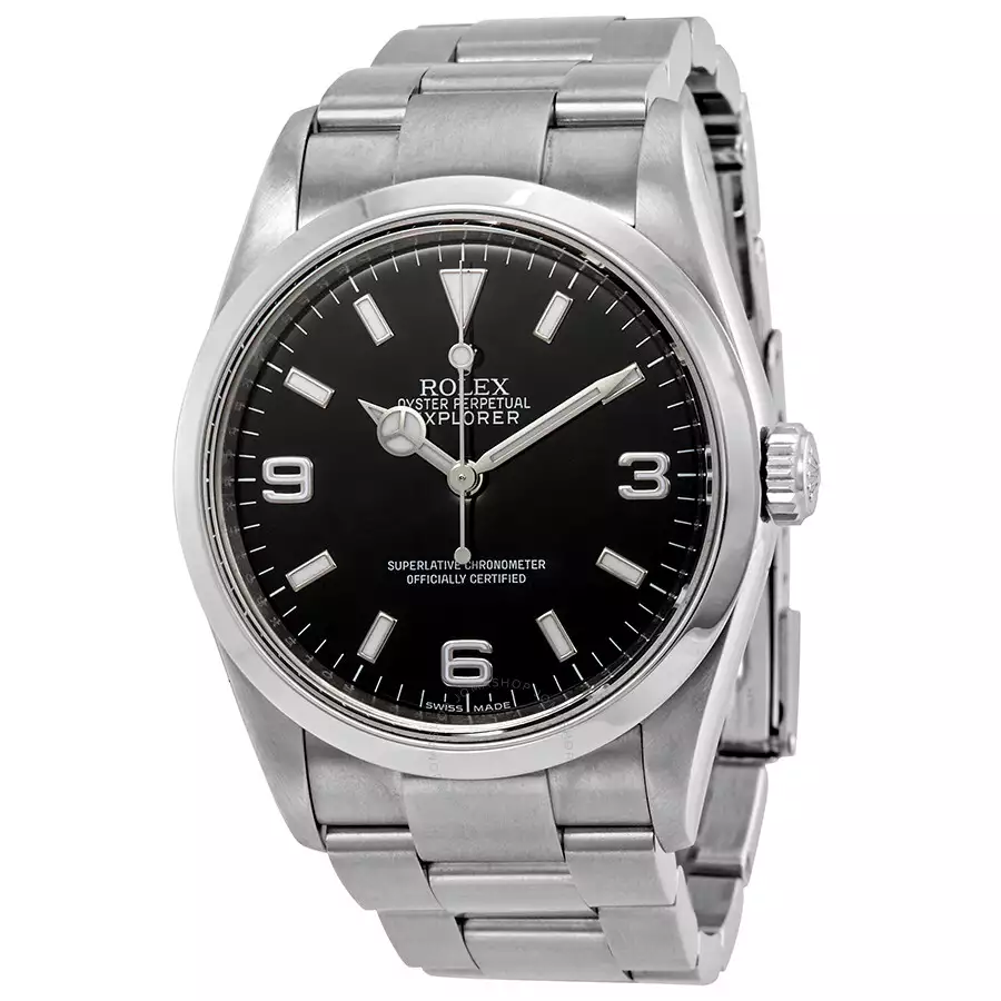 ROLEX  Explorer 1 Black Dial Men’s Watch Item No. 114270BKASO