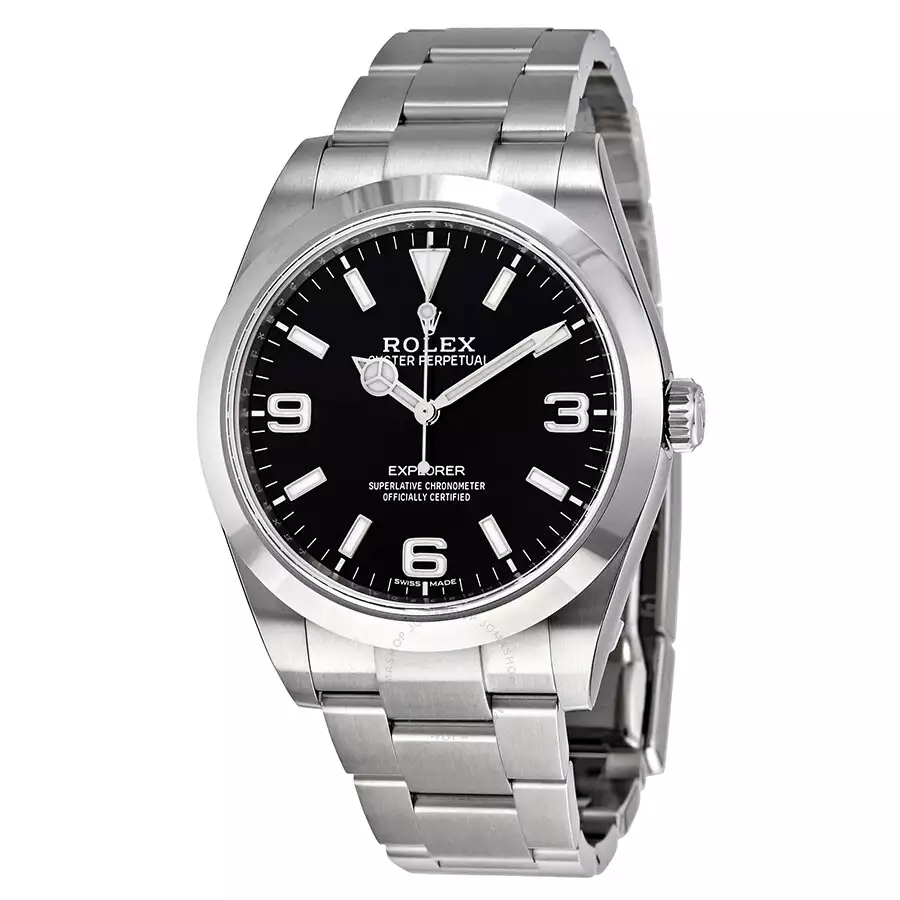 ROLEX  Explorer Automatic Chronometer Black Dial Men’s Watch Item No. 214270BKASO-3