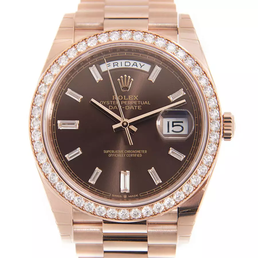 ROLEX  Day-Date 40 Automatic Diamond Men’s Watch Item No. 228345CHDP
