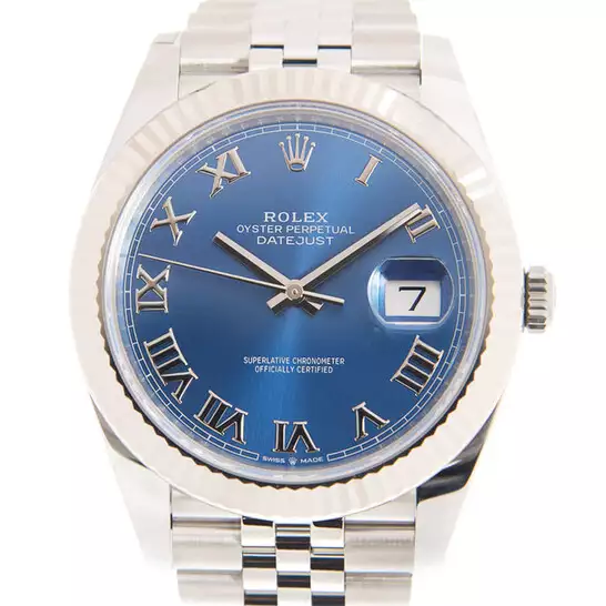 Rolex Oyster Perpetual Datejust Automatic Blue Dial Men’s Watch 126334 BLRJ