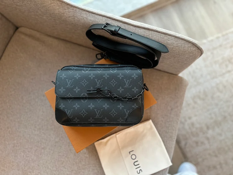 L steamer trunk men bag