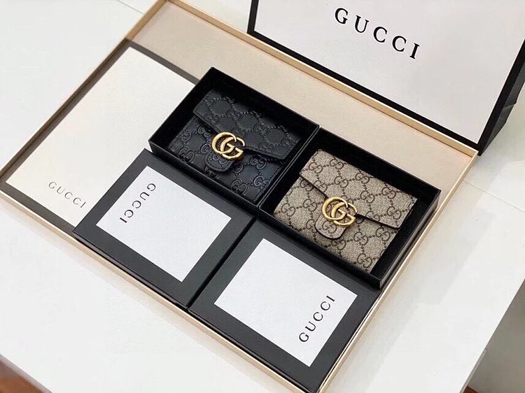 GG new arrival wallet size: 10*8.5*2.5 cm