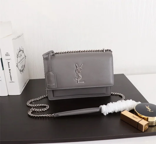 Y Sunset Medium in Smooth Leather �C Grey