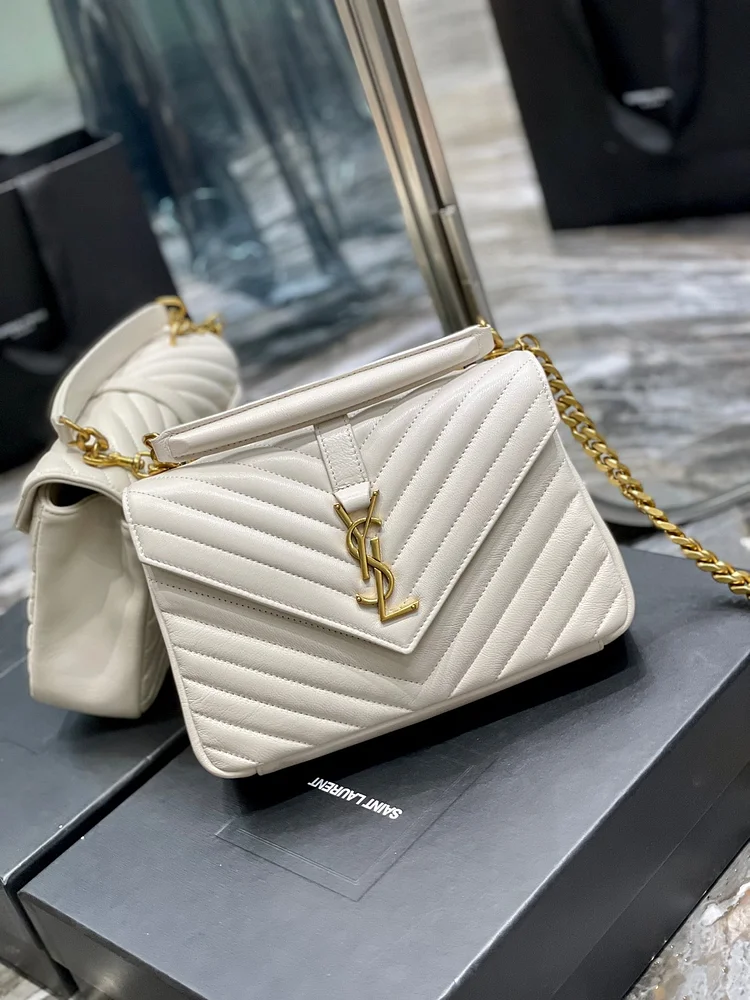 Y College Medium Quilted leather Bag 3 colours