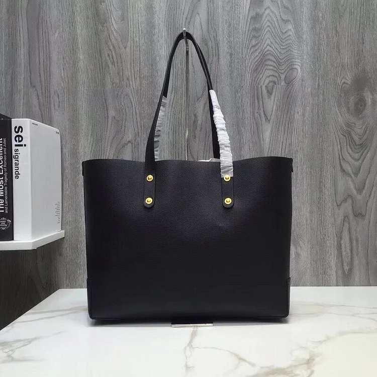 bb Small Embossed Crest Tote Black For Women, Women’s Bags 13.8in/35cm