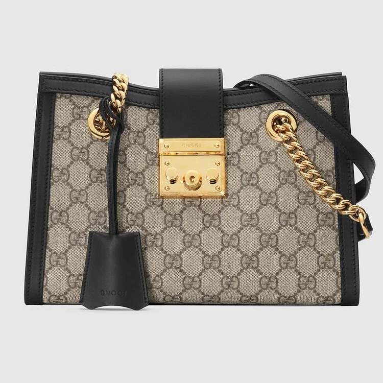 Padlock Small GG Shoulder Bag No. 498156 KHNKG 9769