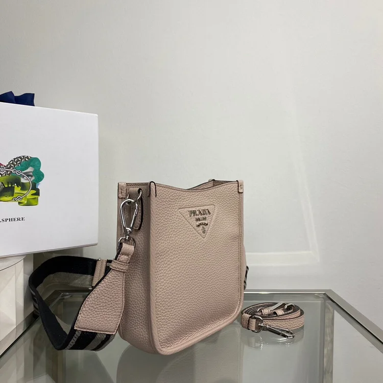 Pra Mini Shoulder Bag Beige For Women, Women’s Bags 7.9in/20cm