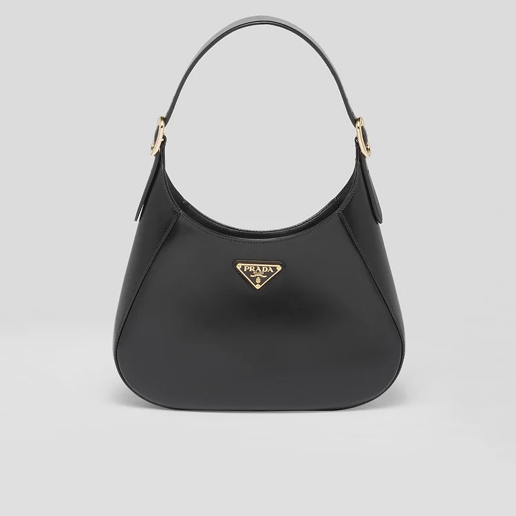 PP Leather shoulder bag – Black
