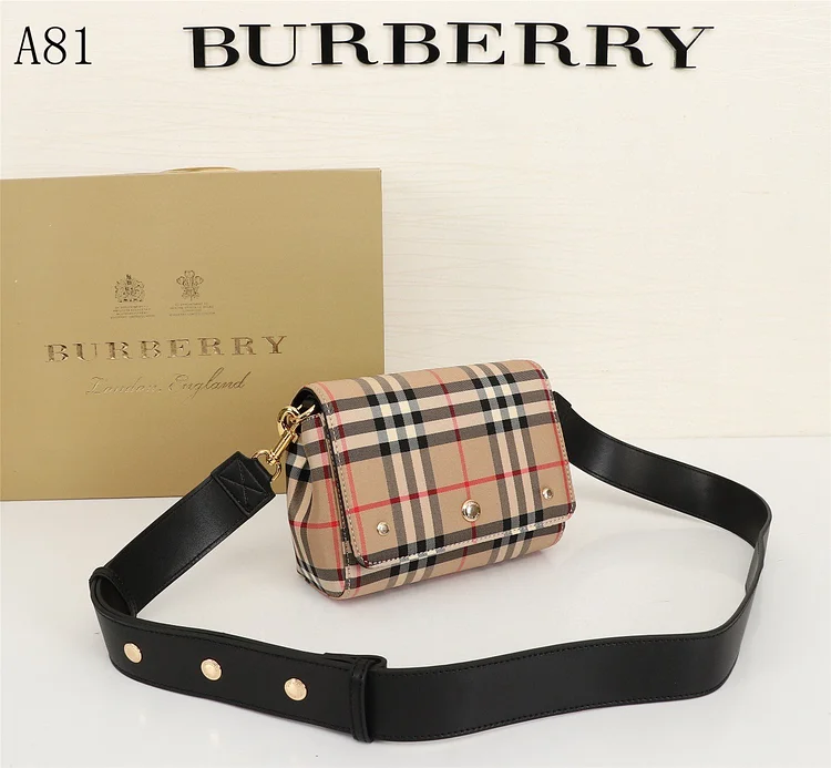 bb Vintage Check And Small Crossbody Bag Archive Beige For Women, Women’s Bags 7.1in/18cm 80264541