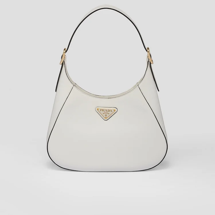PP Leather shoulder bag – White